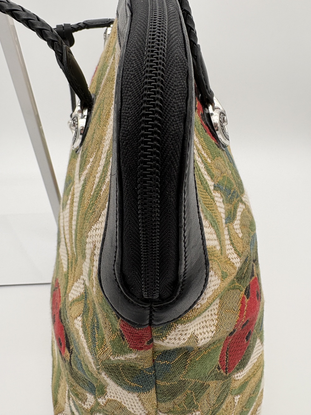 Vintage Brighton Alyssa Ladybug Tapestry Weekender Tote - Picture 5 of 14